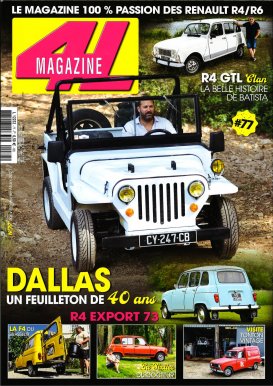 Renault 4L magazine n°77